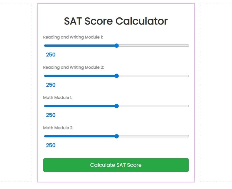 sat score calculator tools sat score calculator tools
